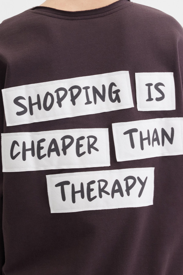 Свитшот свободного кроя