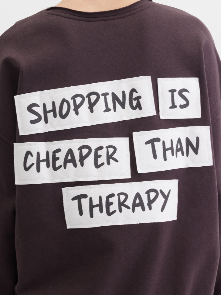 Свитшот свободного кроя