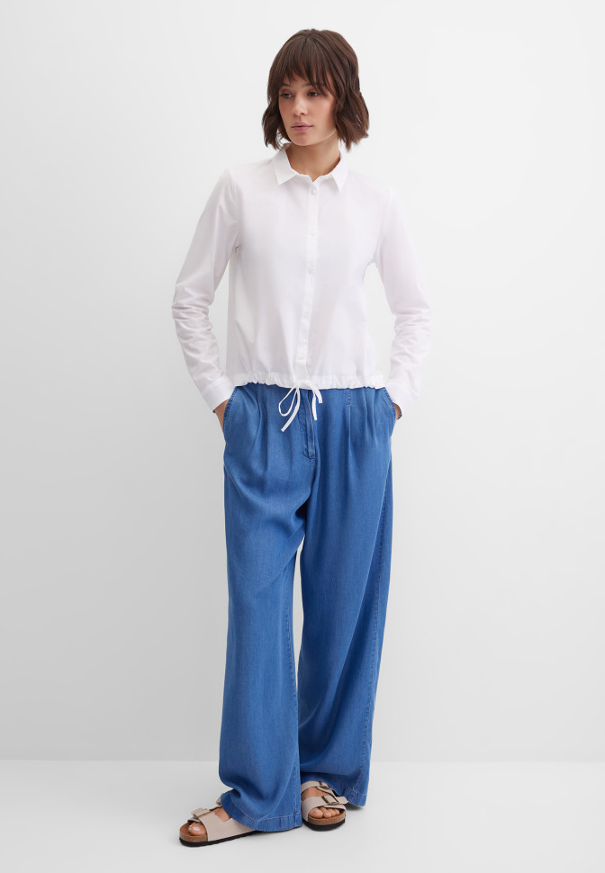 Блузка с длинным рукавом