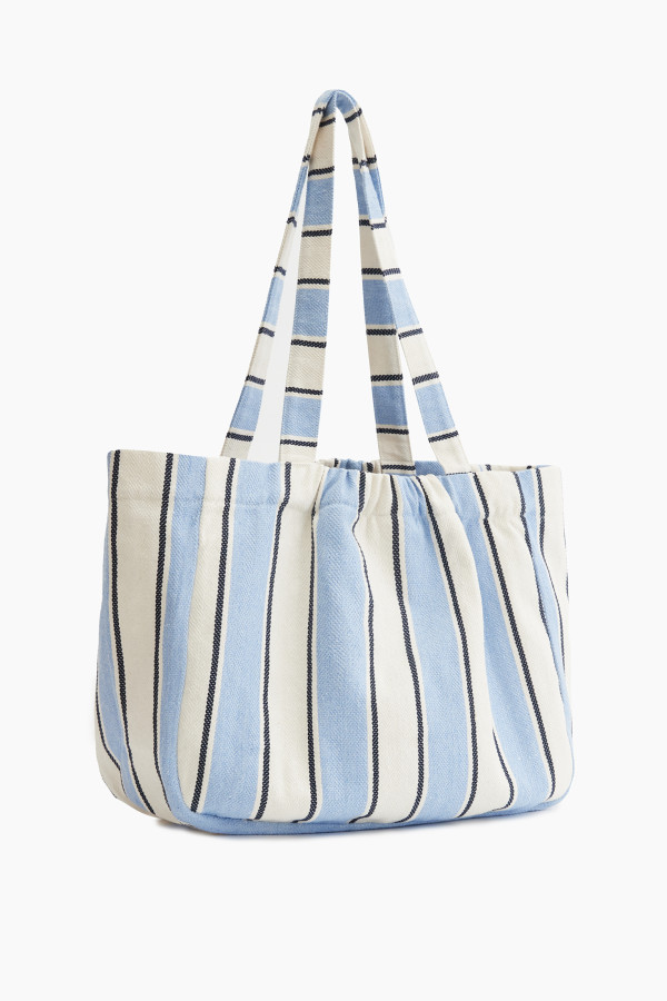 Сумка-шоппер в полоску