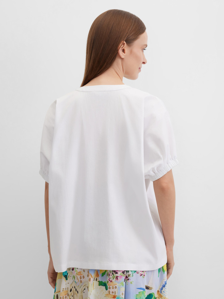 Блузка с коротким рукавом