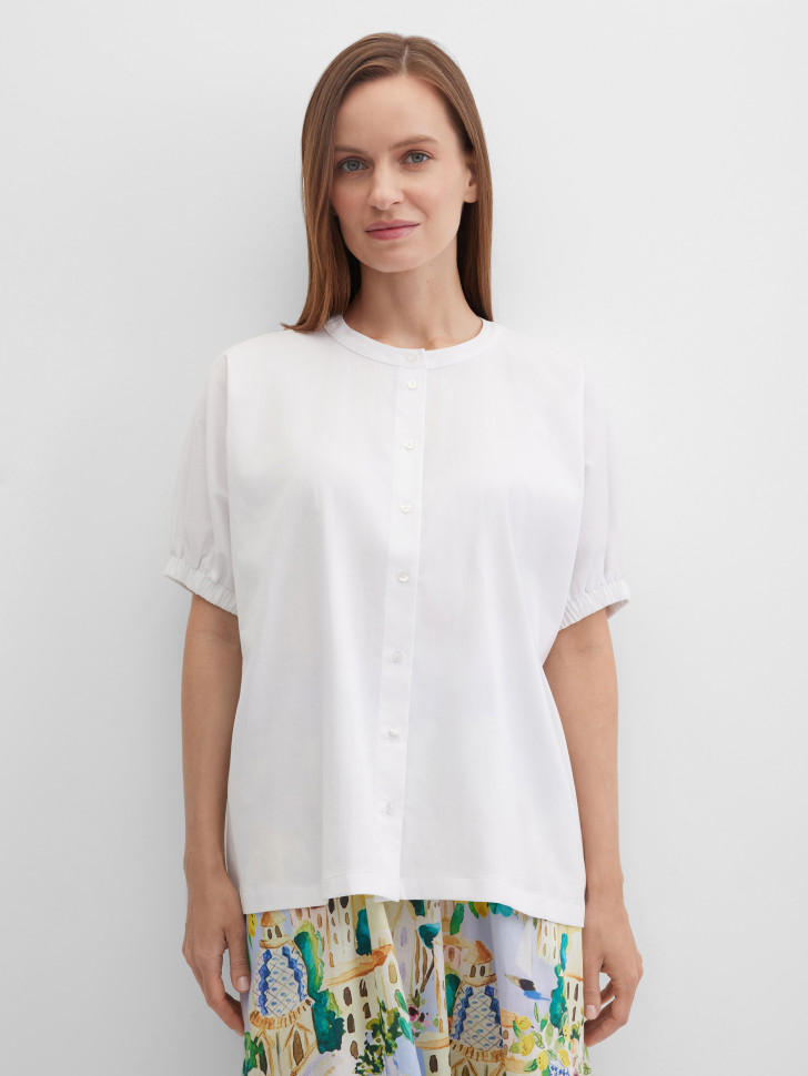 Блузка с коротким рукавом