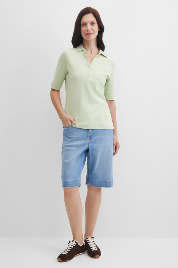 Поло с коротким рукавом