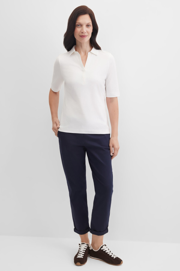 Брюки чинос зауженные