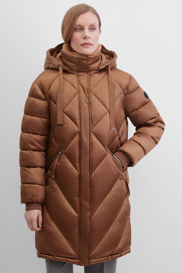 Пальто утепленное