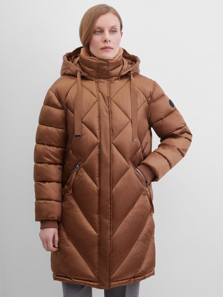 Пальто утепленное