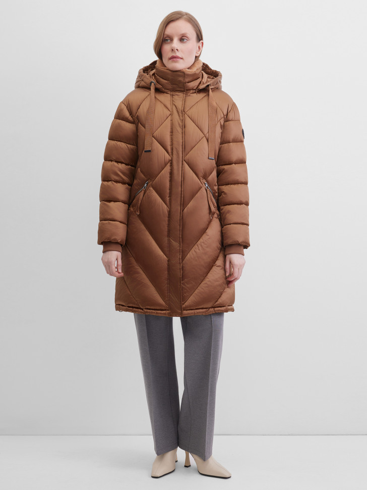 Пальто утепленное