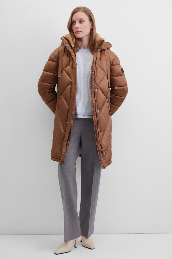 Пальто утепленное