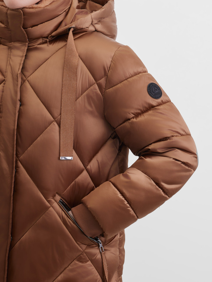 Пальто утепленное