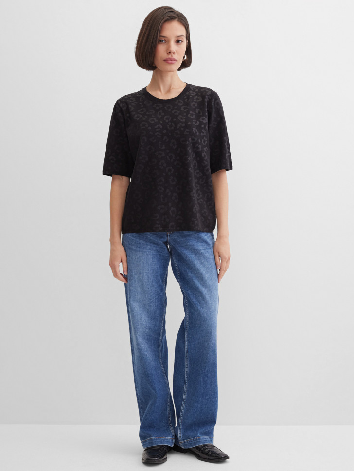 Джемпер прямого кроя