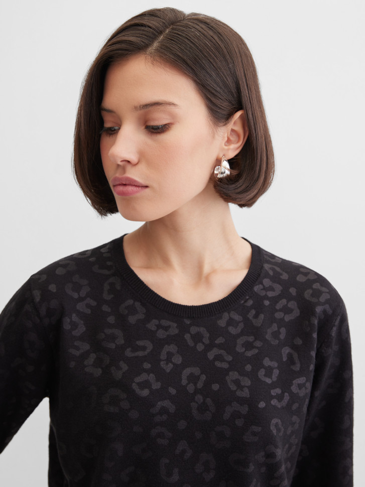 Джемпер прямого кроя