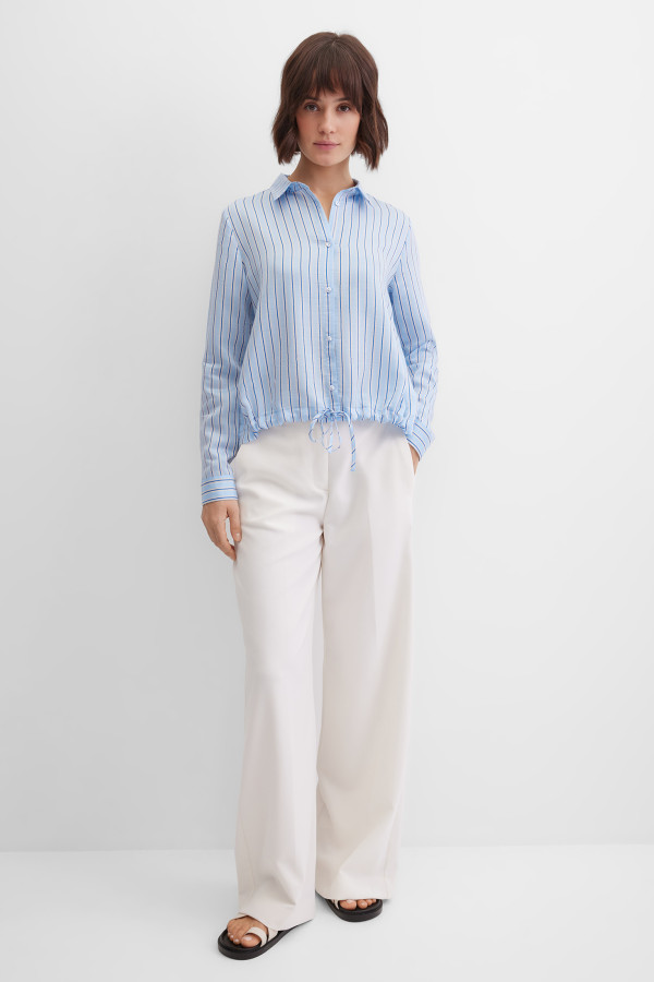 Блузка с длинным рукавом