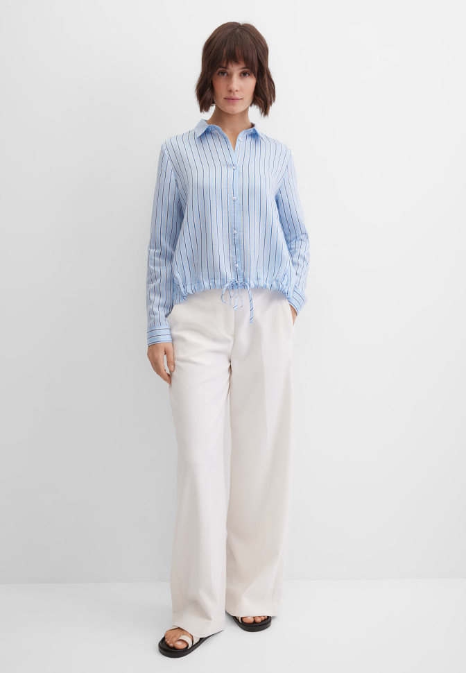 Блузка с длинным рукавом