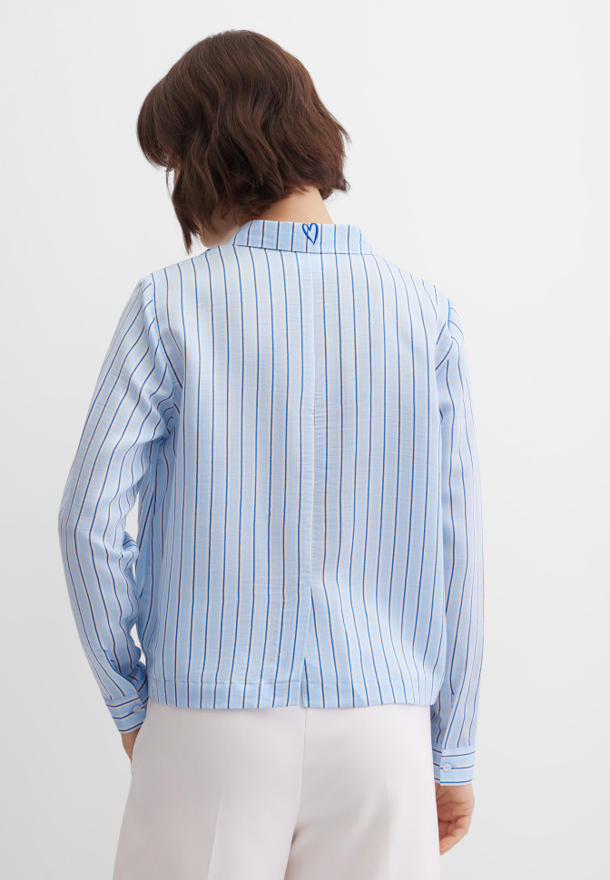 Блузка с длинным рукавом