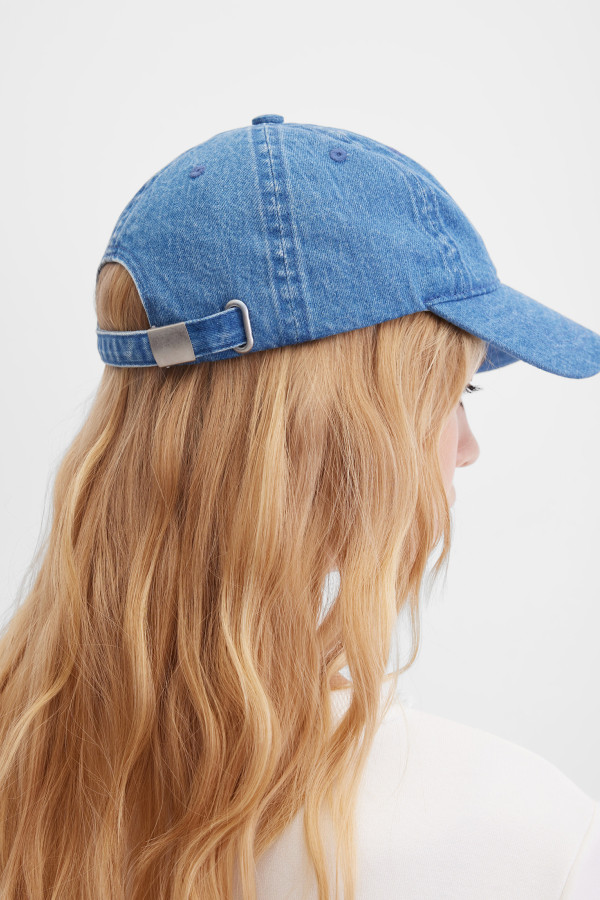 Кепка бейсболка джинсовая