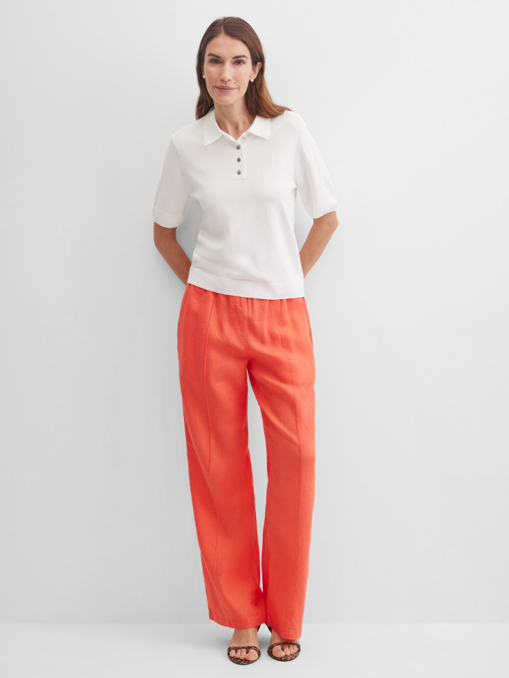 Поло из эластичной вискозы