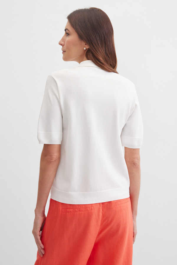 Поло из эластичной вискозы