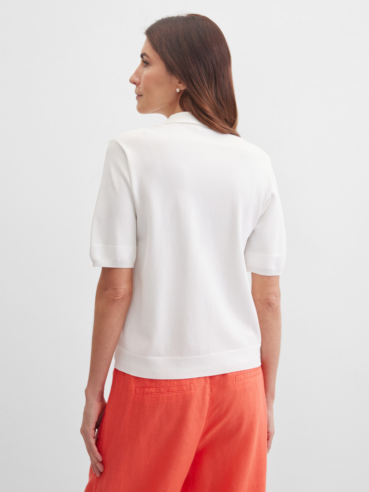 Поло из эластичной вискозы