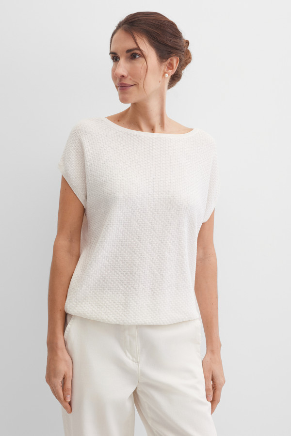 Джемпер с коротким рукавом