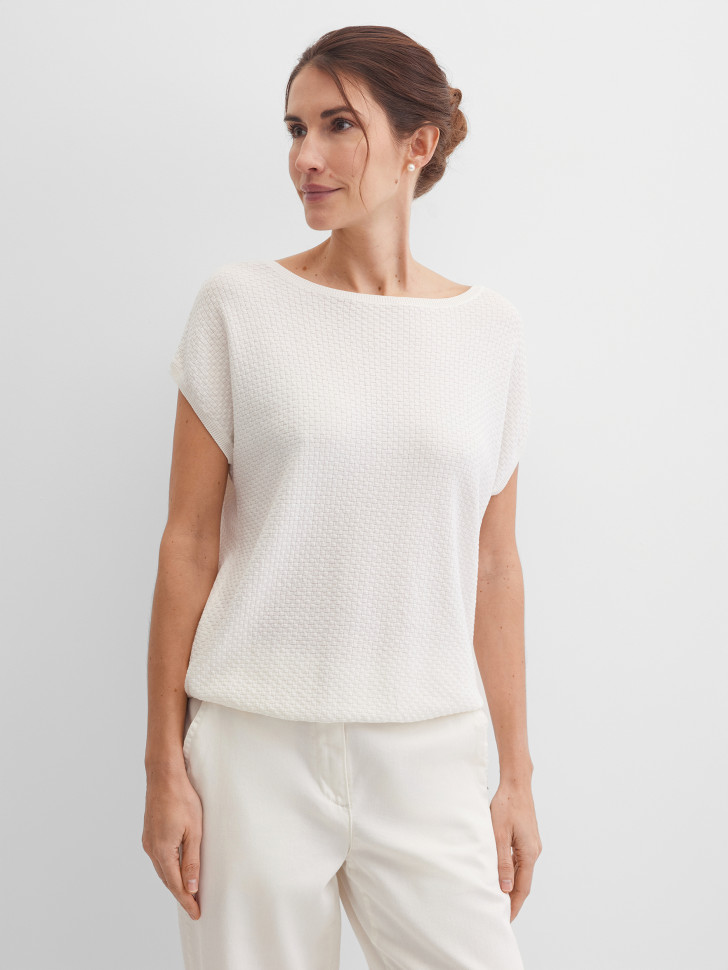 Джемпер с коротким рукавом