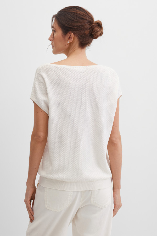 Джемпер с коротким рукавом