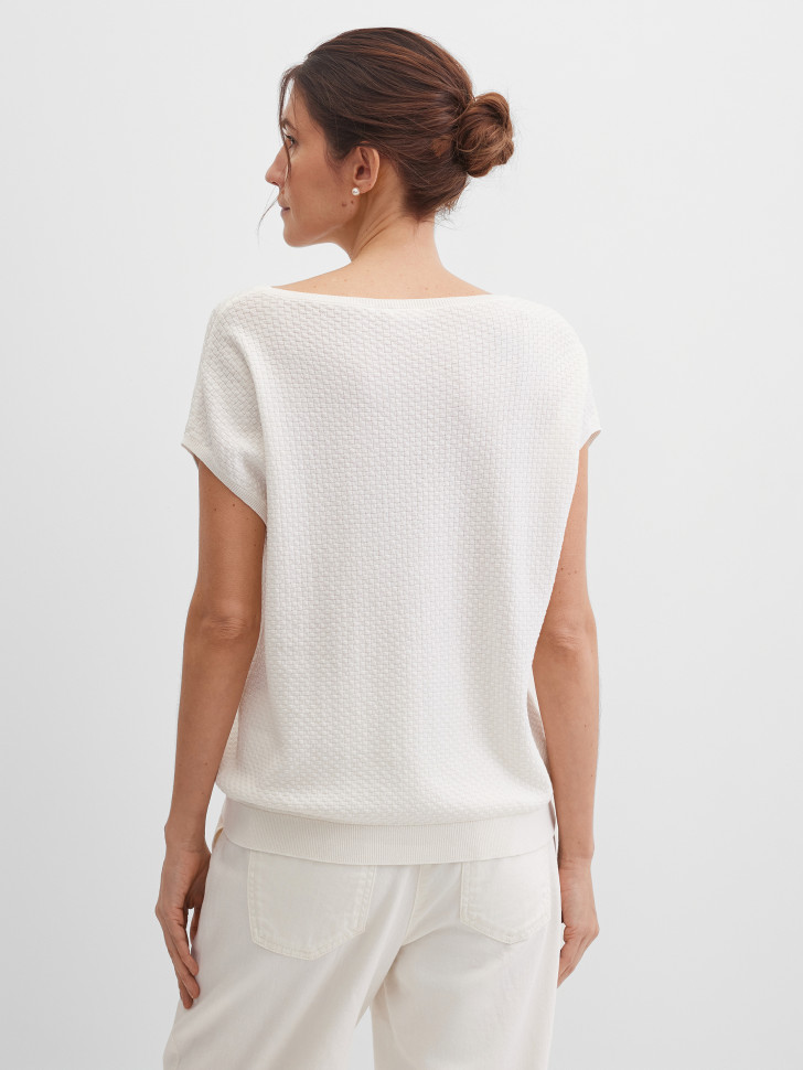 Джемпер с коротким рукавом