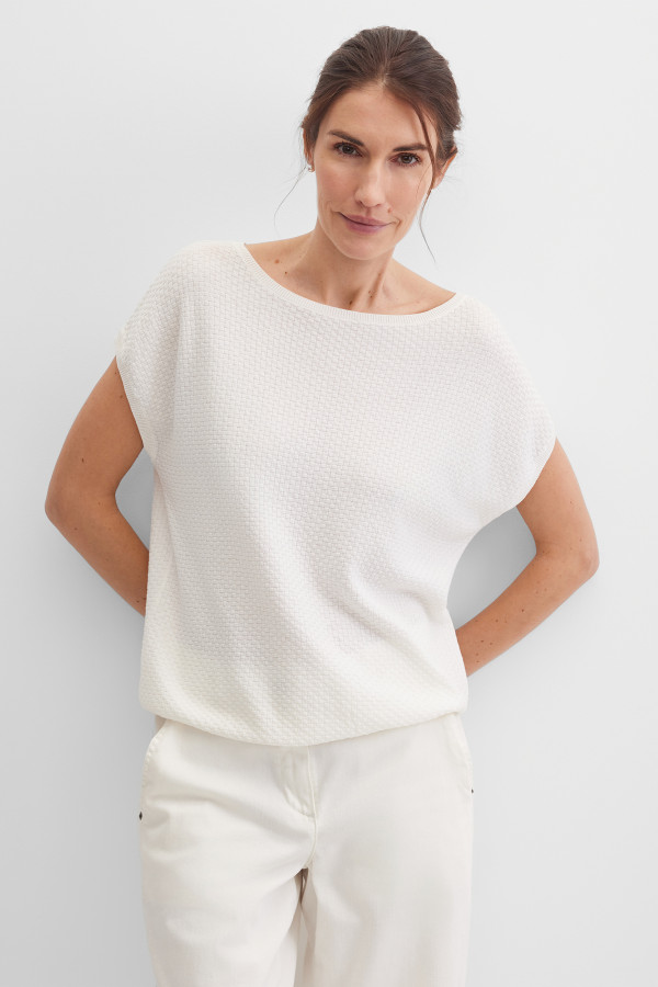 Джемпер с коротким рукавом