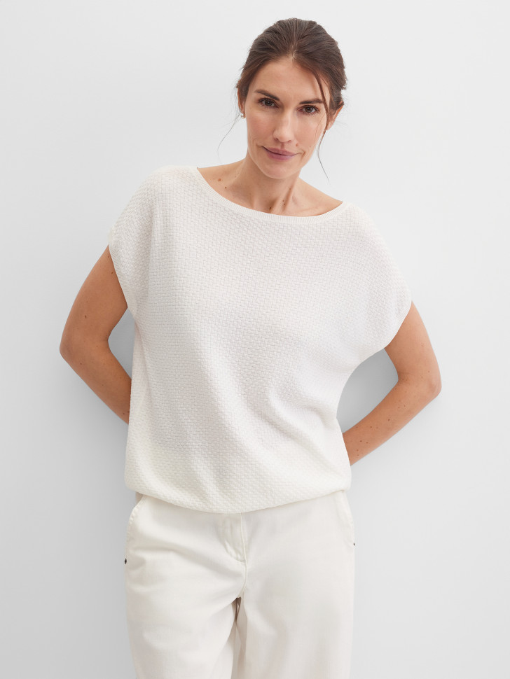 Джемпер с коротким рукавом