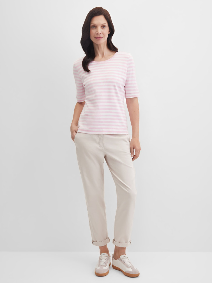 Брюки чинос зауженные