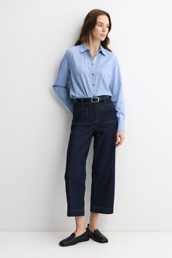 Джинсы прямые