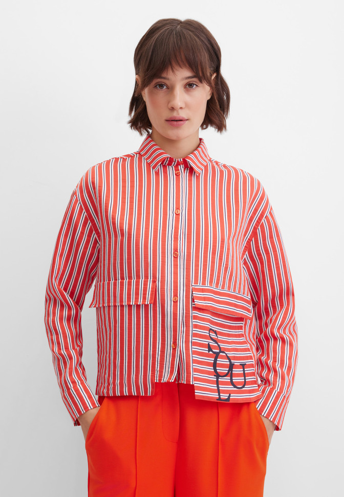 Блузка с длинным рукавом