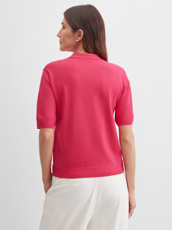 Поло из эластичной вискозы