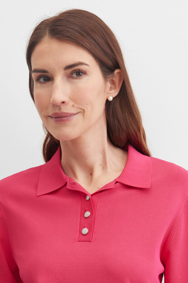 Поло из эластичной вискозы