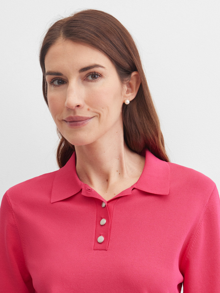 Поло из эластичной вискозы