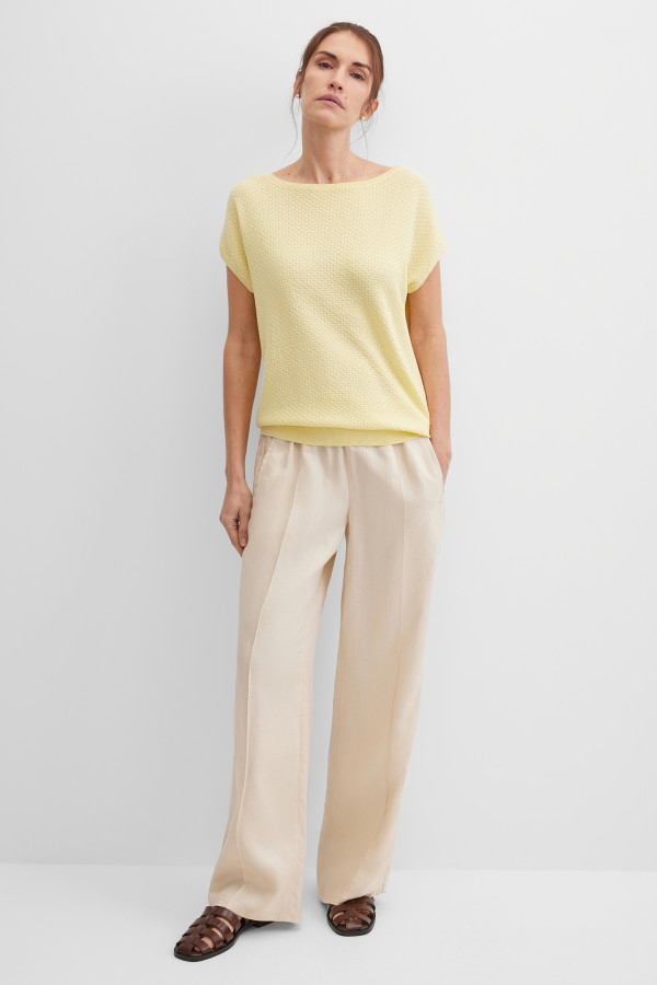 Джемпер с коротким рукавом