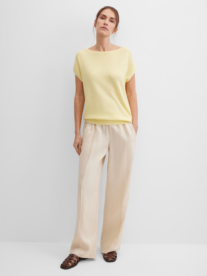 Джемпер с коротким рукавом