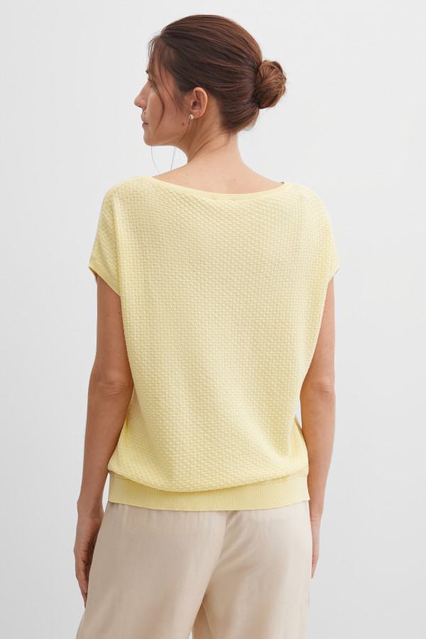 Джемпер с коротким рукавом