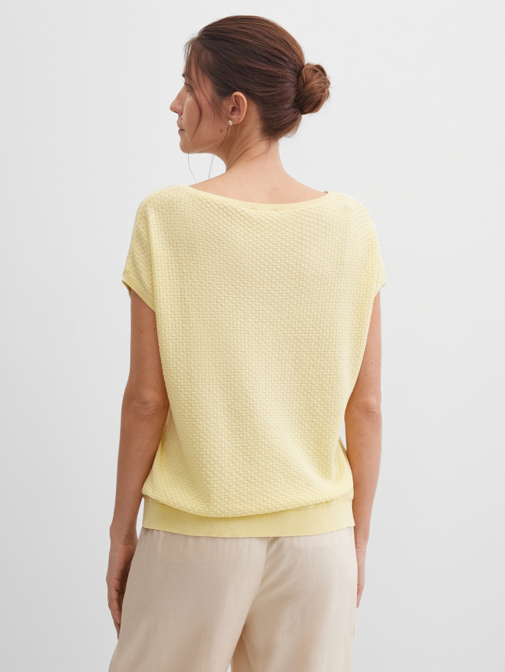 Джемпер с коротким рукавом