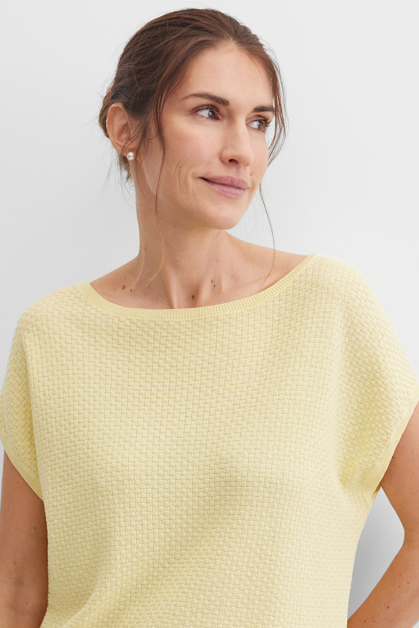 Джемпер с коротким рукавом