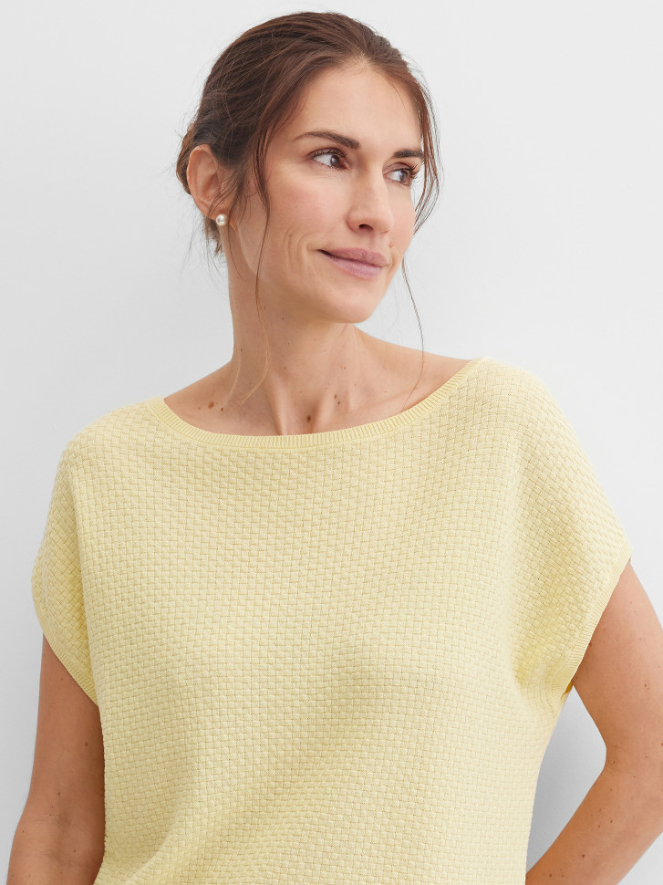 Джемпер с коротким рукавом