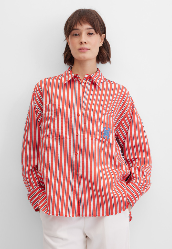 Блузка свободная