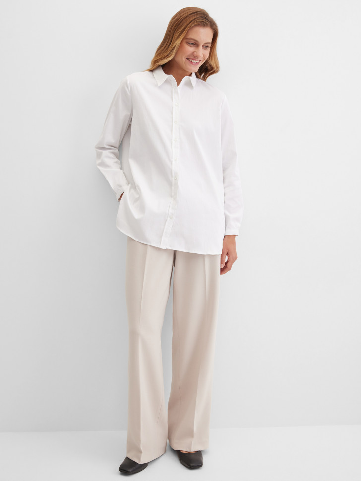 Рубашка удлиненная