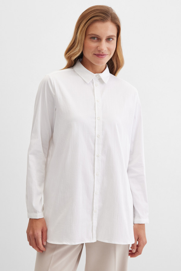 Рубашка удлиненная