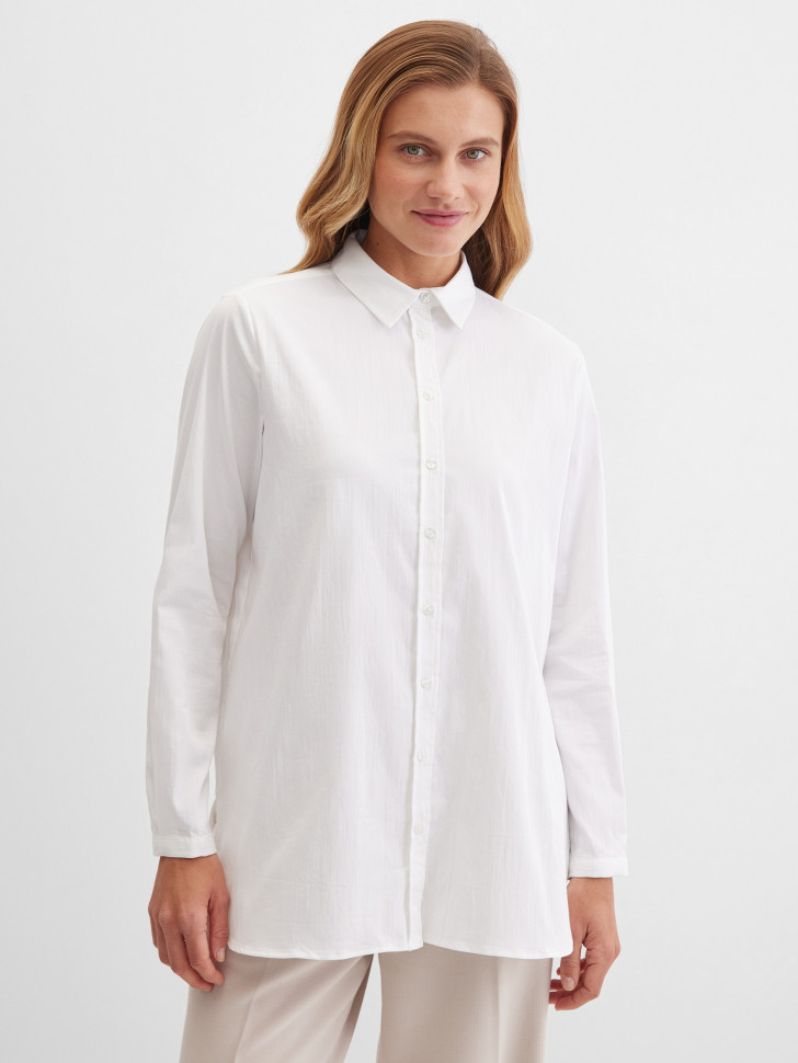 Рубашка удлиненная