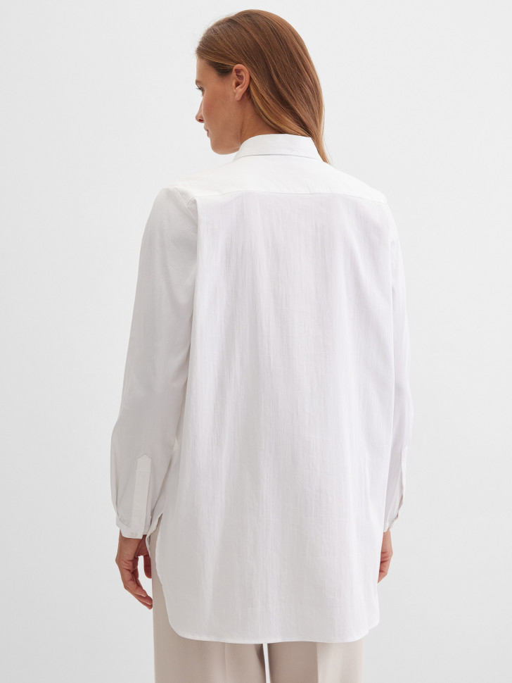 Рубашка удлиненная