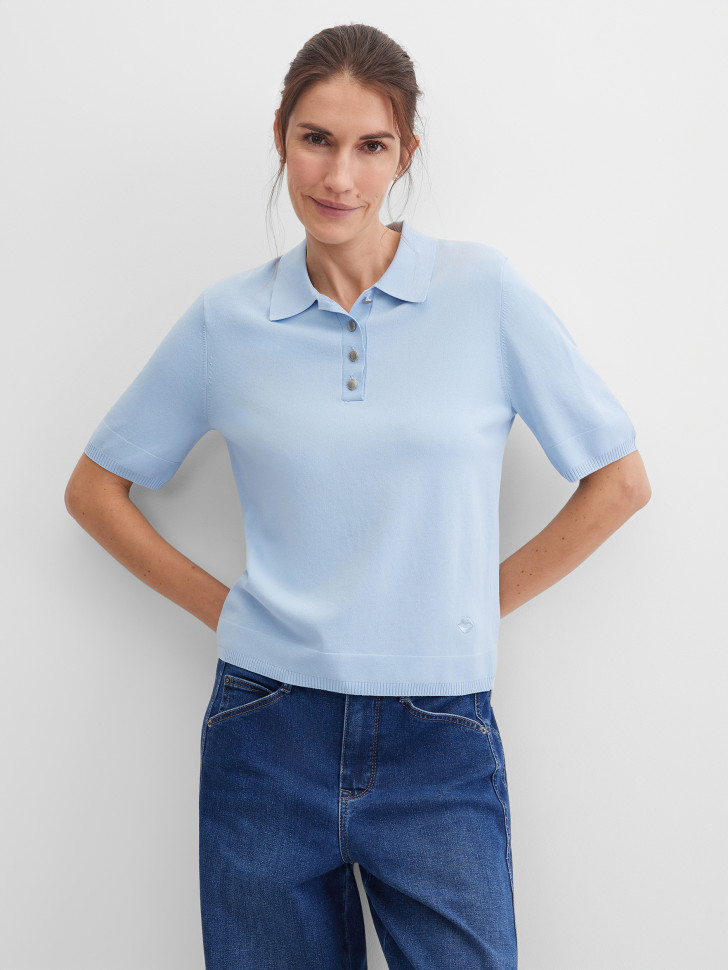 Поло с коротким рукавом