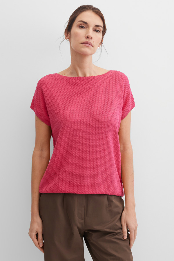 Джемпер с коротким рукавом