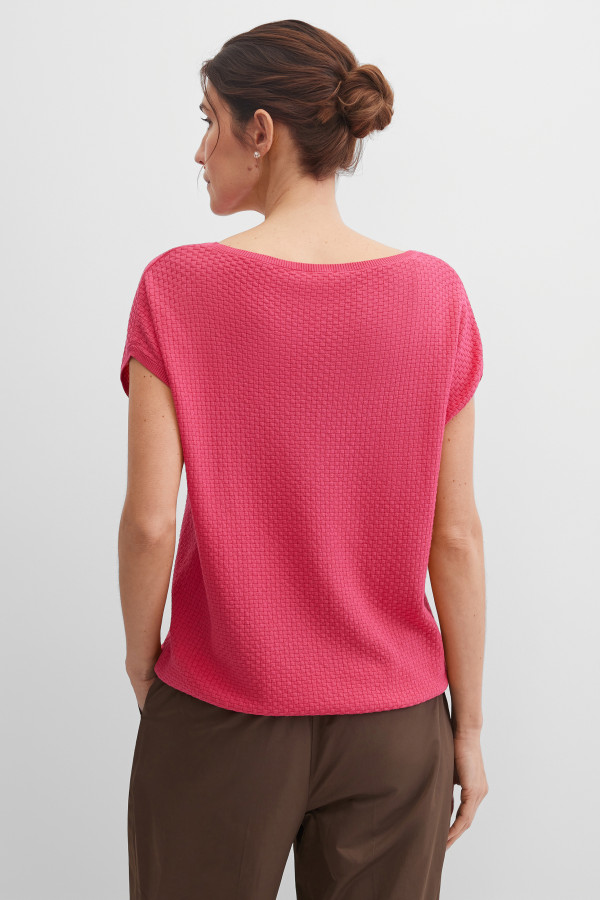 Джемпер с коротким рукавом