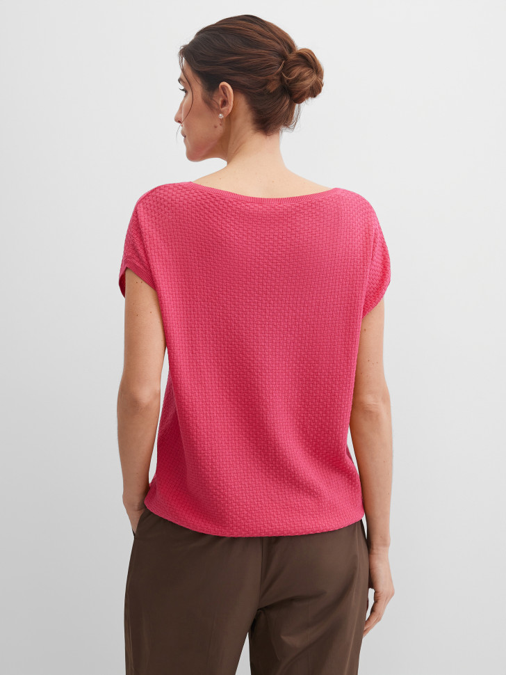 Джемпер с коротким рукавом