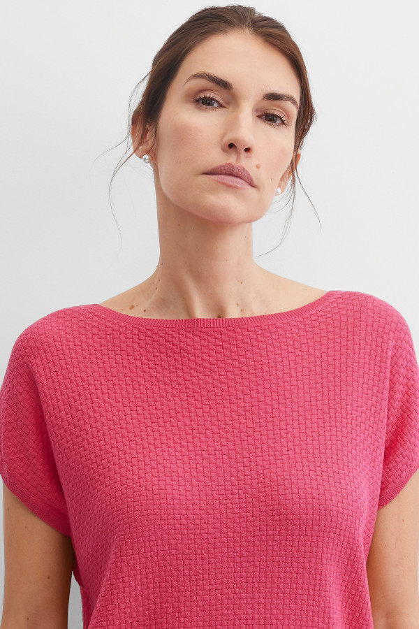 Джемпер с коротким рукавом